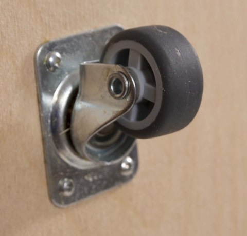 Puf manipulacyjny LAS z siedziskiem kółeczkami