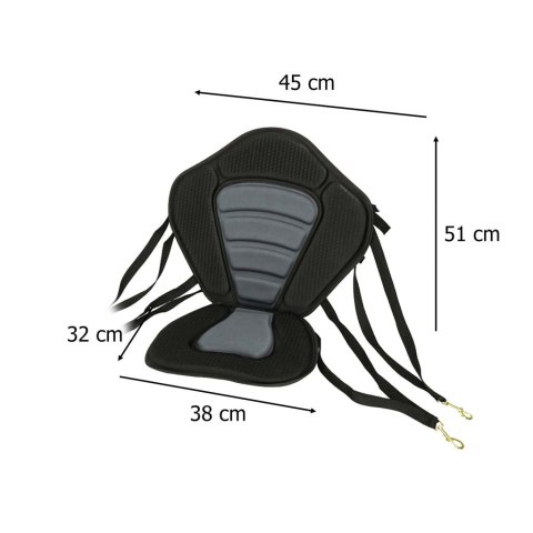 Siedzisko kajakowe krzesełko z oparciem do deski SUP