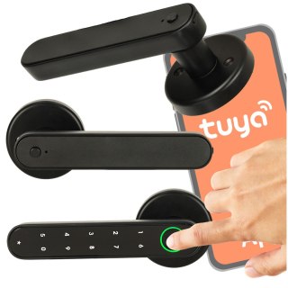 Zamek elektroniczny do drzwi klamka na kod odcisk palca bluetooth