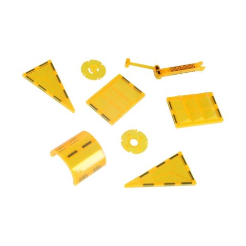 Klocki magnetyczne konstrukcyjne 3D budowa 50 elementów