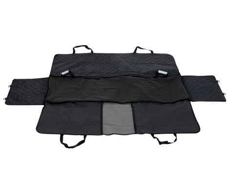 Mata dla psa do samochodu na siedzenie wodoodporna czarna