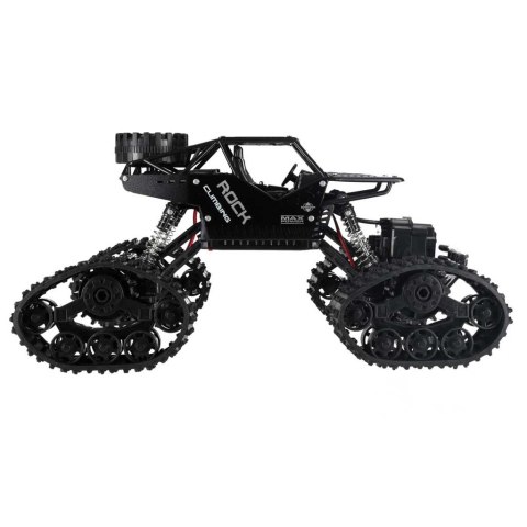 Samochód zdalnie sterowany na pilota RC Rock Crawler 4x4 LHC012 auto 2w1 czarny