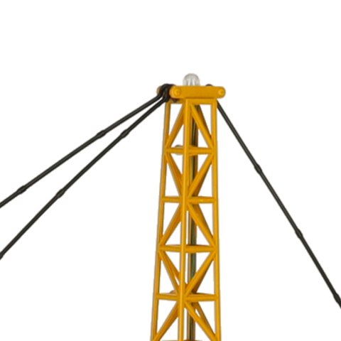 Dźwig Żuraw budowlany zdalnie sterowany RC z hakiem 4CH 128cm