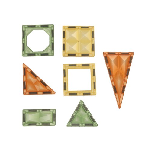 Klocki magnetyczne konstrukcyjne świecące zwierzęta 90 elementów