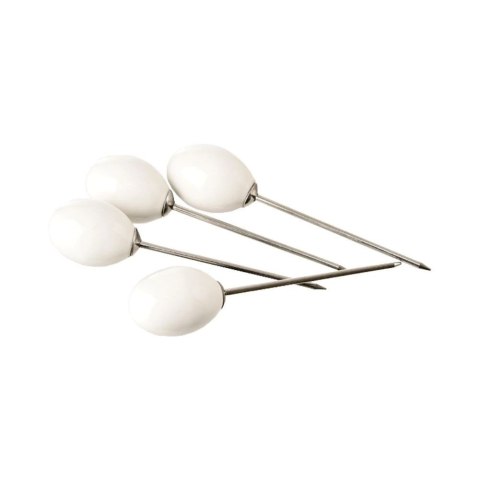 Miseczki na Przekąski Porcelanowe Białe Dekoracyjne WHITELINE 28,5 cm