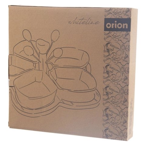 Miseczki na Przekąski Porcelanowe Białe Dekoracyjne WHITELINE 28,5 cm