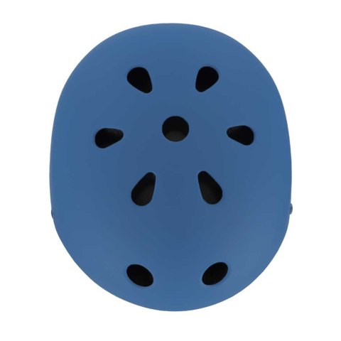 Kask rowerowy dla dziecka Trike Fix dziecięcy regulowany LED M 55-58cm granatowy