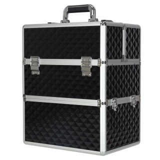 Kuferek na kosmetyki walizka organizer kosmetyczny XXL 3D