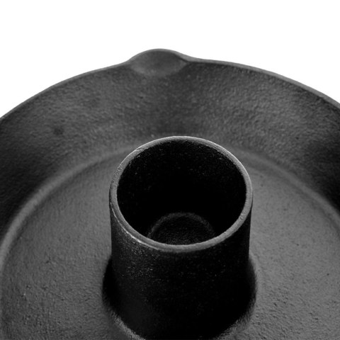 Patelnia Żeliwna 28 cm ORION Litina ze Stojakiem na Kurczaka Grill