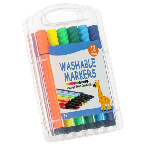 Zabawka interaktywna edukacyjna robot nauka rysowania fiszki mazaki pomarańczowy