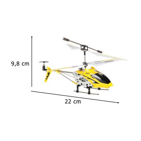 Helikopter zdalnie sterowany na pilota RC SYMA S107G żółty
