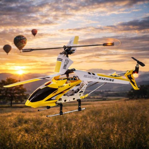 Helikopter zdalnie sterowany na pilota RC SYMA S107G żółty