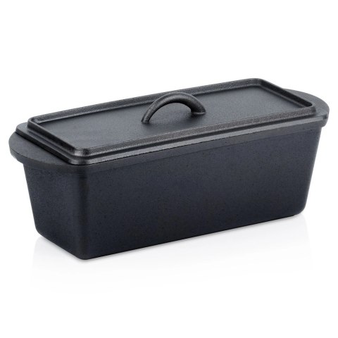 Forma do Wypiekania Chleba z Pokrywką Żeliwna VILDE 35 cm 3 L