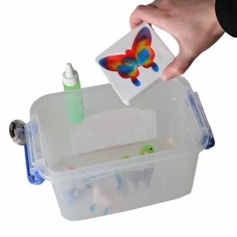Klej żel kryształowy 3D crystal glue kreatywny zestaw w wiaderku 26el.