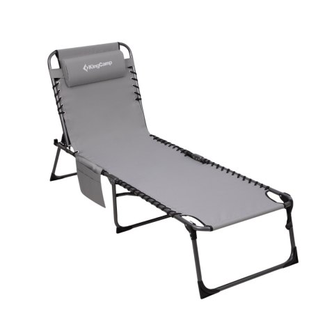 Leżak Składany Regulowany Kempingowy Ogrodowy KING CAMP Magnolia B40 190 cm