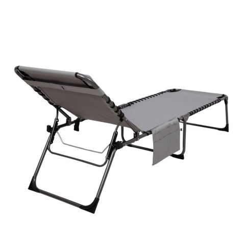 Leżak Składany Regulowany Kempingowy Ogrodowy KING CAMP Magnolia B40 190 cm