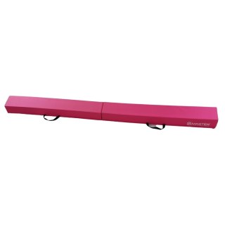 Równoważnia Gimnastyczna do Ćwiczeń dla Dziecka MASTER 240 x 15 cm Różowa
