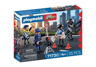 ZESTAW FIGUREK POLICJANTÓW