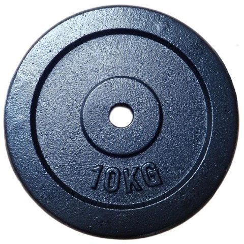 Ciężar Obciążenie Żeliwne Talerz do Gryfu Hantli KUBISPORT 10kg - 30mm