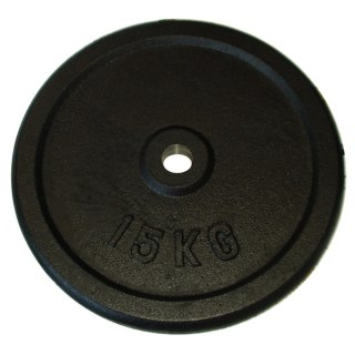 Ciężar Obciążenie Żeliwne Talerz do Gryfu Hantli KUBISPORT 15kg - 25mm
