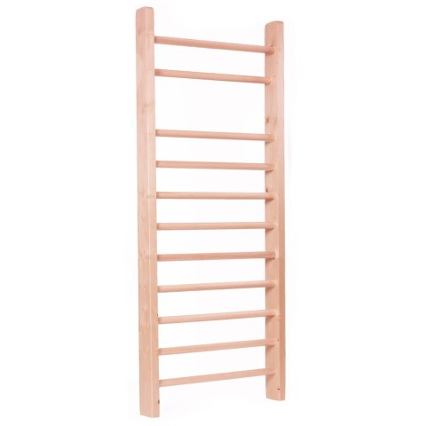Drabinka Gimnastyczna Do Ćwiczeń Drewniana MASTER 250x80 Lakierowana