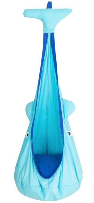 Huśtawka Wisząca Hamak Delfin dla Dzieci SPARTAN 70x150cm Do 80kg