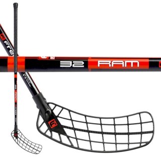 Kij do Unihokeja Floorballa Prawy Czarny KUBISPORT Freez RAM 32 95 cm