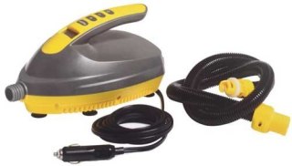 Pompka Elektryczna Samochodowa 12V SPARTAN do Deski SUP Pontonu LCD 16 PSI