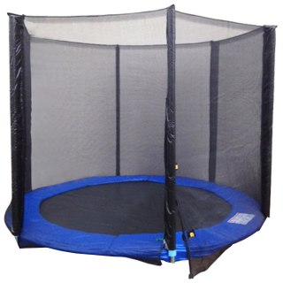 Siatka do Trampoliny Ochronna Zewnętrzna Mocna KUBISPORT 183 cm