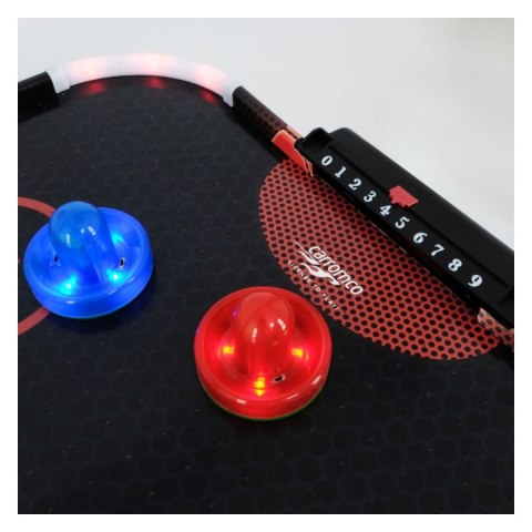 Stół Air Hockey Cymbergaj LED Aurora-XT 4ft Gry Dzieci Podświetlenie