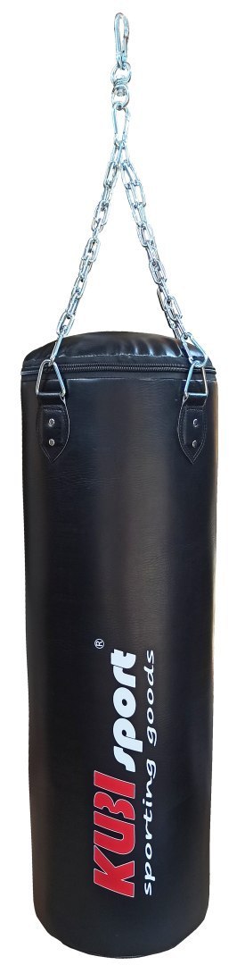 Worek Bokserski Treningowy do Boksowania Boksu Czarny KUBISPORT 100 cm