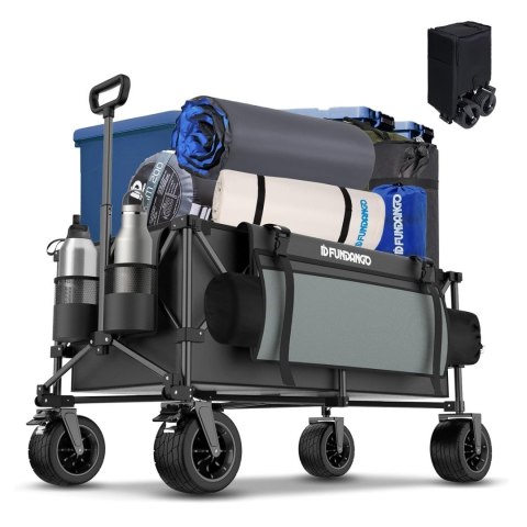 Wózek Turystyczny Składany Plażowy Ogrodowy KING CAMP Folding Wagon
