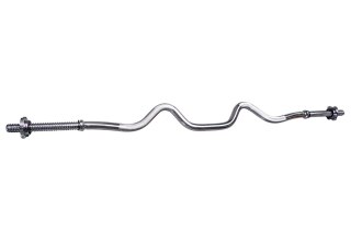 Gryf Łamany Złamany do Ćwiczeń Treningu Dwuręczny KUBISPORT 1220/25 mm
