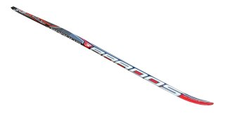 Narty Biegowe Biegówki BRADOS z Czarno-Czerwone Solidne 180 cm