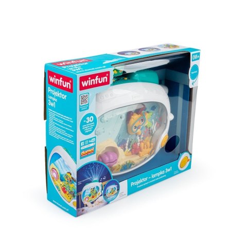 PROJEKTOR LAMPKA 3W1