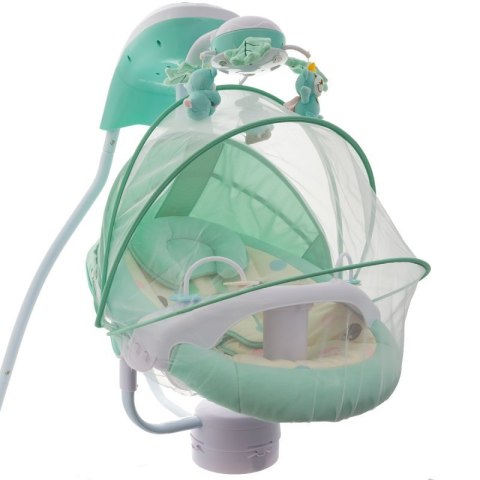 Huśtawka elektroniczna ty801m green EUROBABY