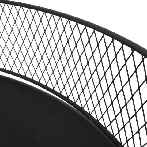 Palenisko ogrodowe metalowe czarne 60 cm