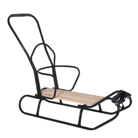 Sanki z pchaczem czarne GUSIO