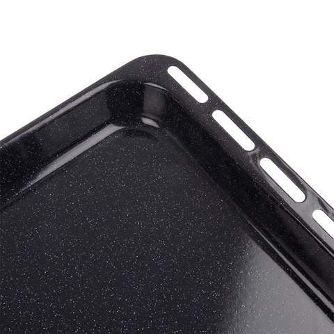 Blacha do Pieczenia Prostokątna Emaliowana Głęboka ORION 44,5 x 36 x 5 cm