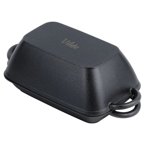 Brytfanna Żeliwna do Piekarnika Pieczenia z Pokrywką VILDE 2w1 3,5 L