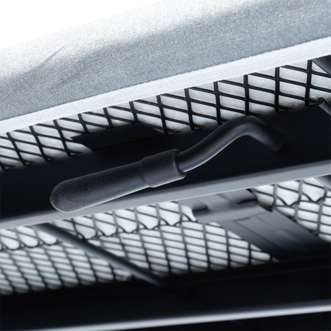 Deska do Prasowania Szara Solidna Regulowana VILDE 130 x 34 x 87,5 cm