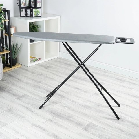 Deska do Prasowania Szara Solidna Regulowana VILDE 130 x 34 x 87,5 cm