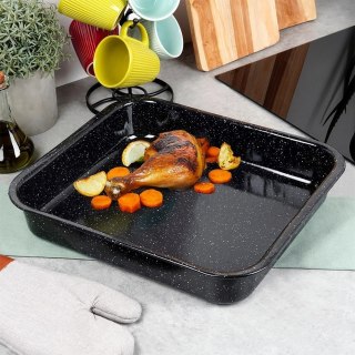 Emaliowana Brytfanna Pojemna Nieprzywierająca ORION 8 L