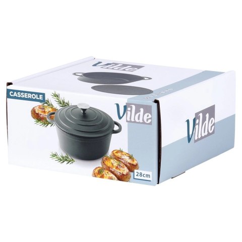 Garnek z pokrywką żeliwny CAST LINE 28 cm, 5,9 l