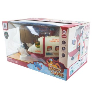 Zabawka piesek w samolocie EUROBABY ZABAWKI