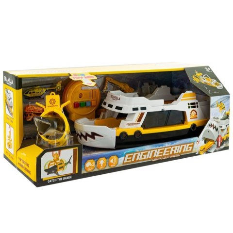 Zabawka statek budowlany EUROBABY ZABAWKI