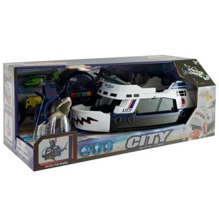 Zabawka statek policyjny EUROBABY ZABAWKI