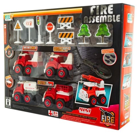 Zabawka straż do składania EUROBABY ZABAWKI