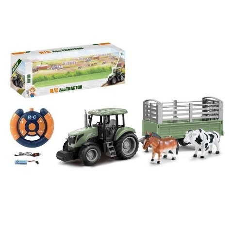 Zabawka traktor z przyczepą EUROBABY ZABAWKI