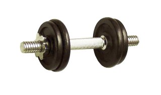 Hantel Żeliwny Regulowany do Ćwiczeń Treningu KUBISPORT 7 kg 25 mm